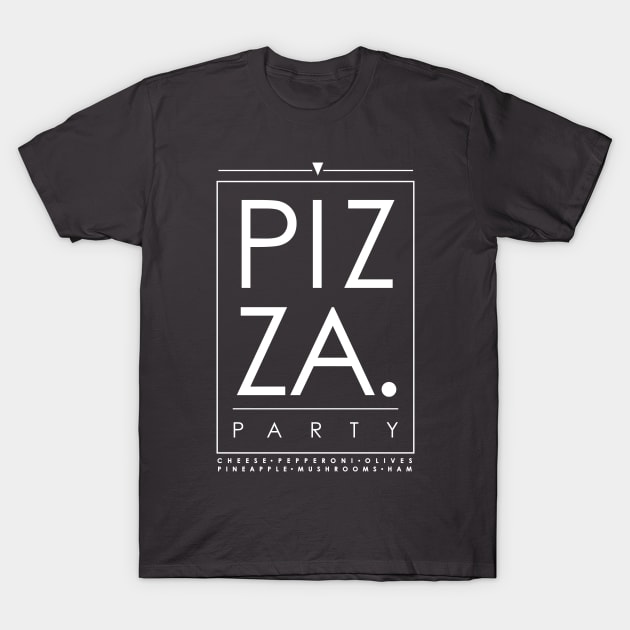 Pizza Party T-Shirt by paulinaganucheau